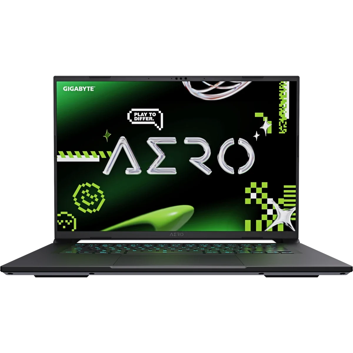 Ноутбук Gigabyte Aero X16 1WH (1WH93KZC94DD) Ryzen AI 7 350 16Gb SSD1Tb NVIDIA GeForce RTX 5070 8Gb 16" IPS QHD+ (2560x1600) без ОС silver WiFi BT Cam