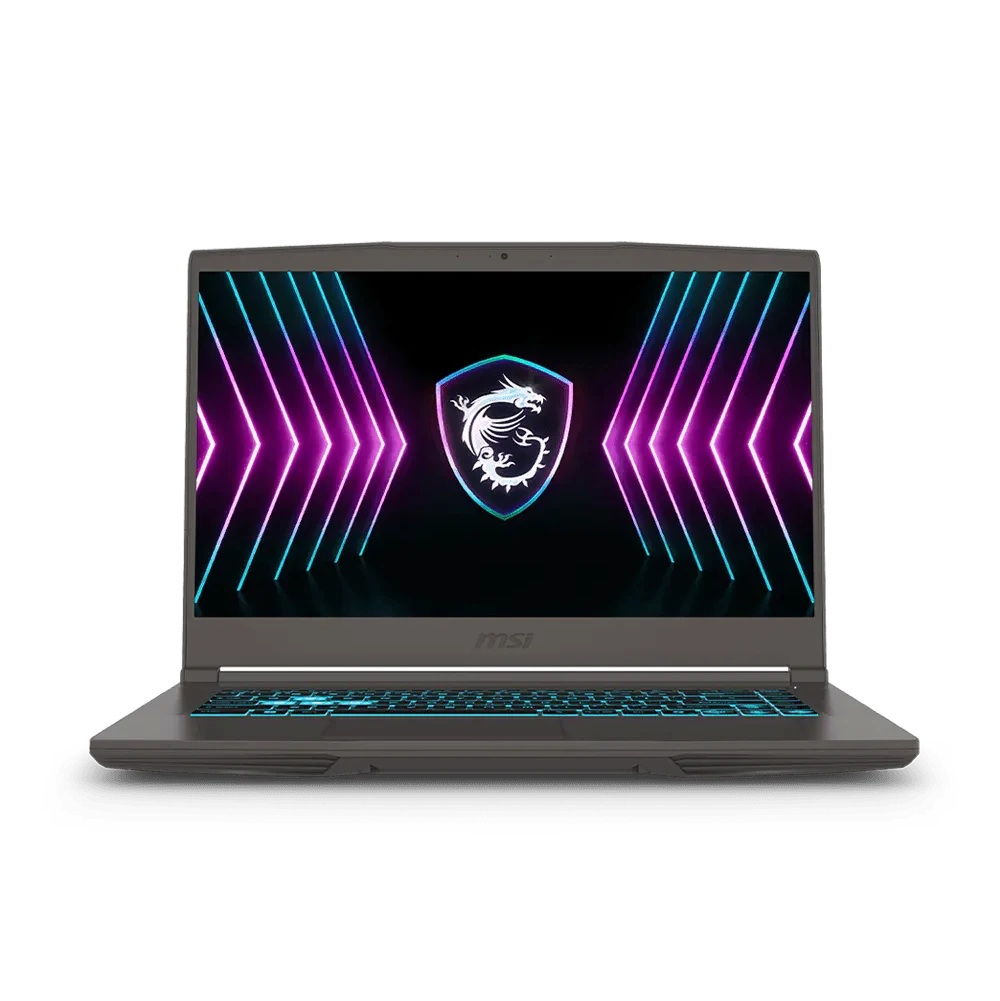 Ноутбук MSI Thin 15 B2RVE-3450XRU (9S7-16R831-3450) Intel Core 5 210H/16Gb/SSD512Gb/RTX4050 6Gb (45W)/15.6"/IPS/FHD/1920x1080/NoOS/Cosmos Gray