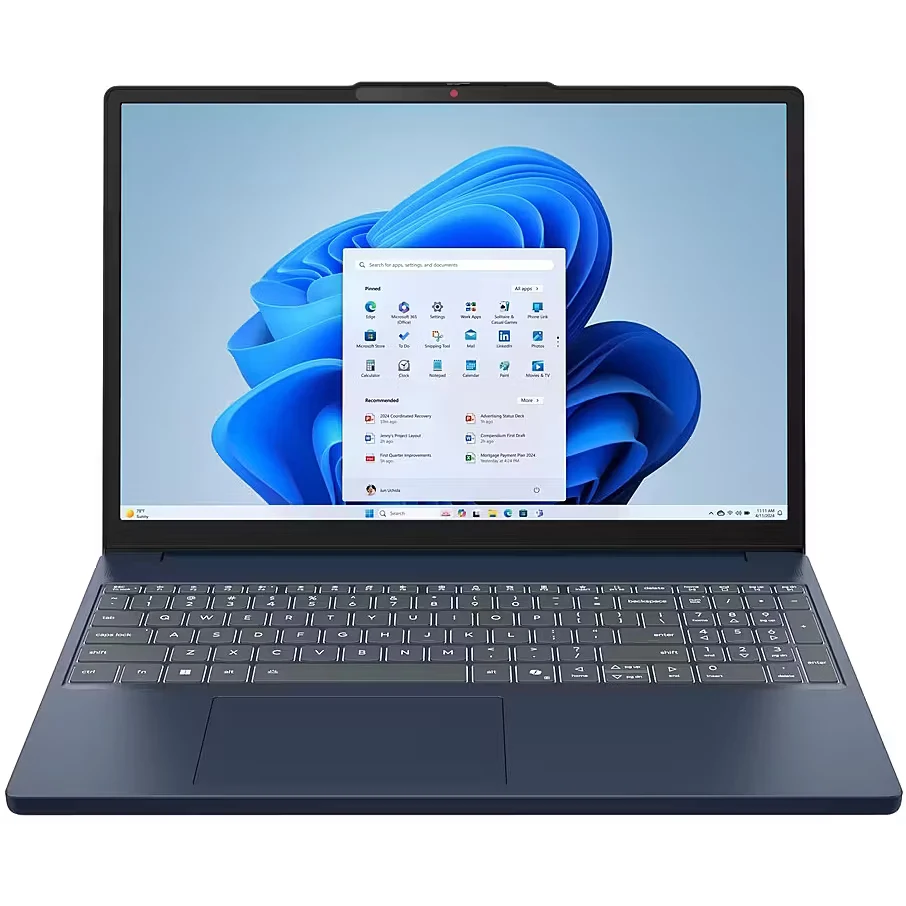 Ноутбук Lenovo IdeaPad Slim 3 15IRH10 (83K1008YRM) 15,3" WUXGA IPS 300N/i5-13420H/16Gb/512Gb SSD/UMA/no OS/SKK/Cosmic Blue