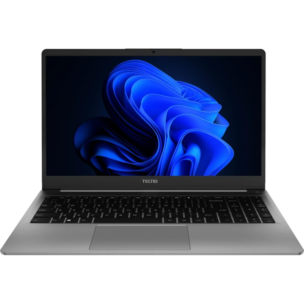Ноутбук TECNO Megabook K15S K15SDA 4894947112638 Ryzen 5 7430U 16Gb SSD 512Gb AMD Radeon Graphics 15,6 FHD IPS Cam 70Вт*ч Win11 Серый