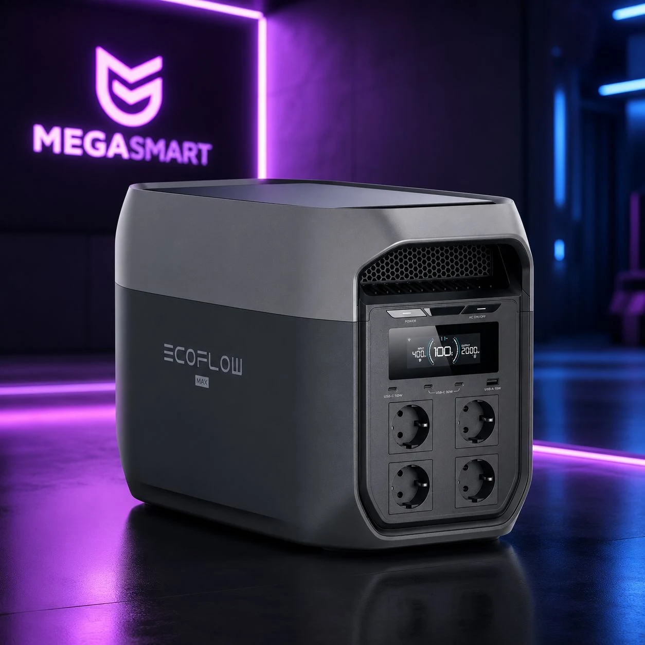 Портативная электростанция EcoFlow DELTA 3 Max (2048 Втч)