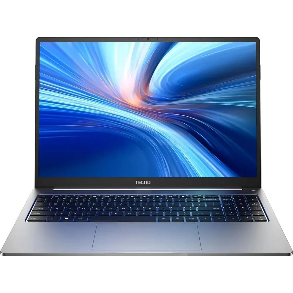 Ноутбук Tecno MegaBook T16RA (71005000729-Win11H) Core i5 13420H 16Gb SSD1Tb Intel UHD Graphics 16" IPS FHD+ (1920x1200) 64 grey WiFi BT Cam 6510mAh