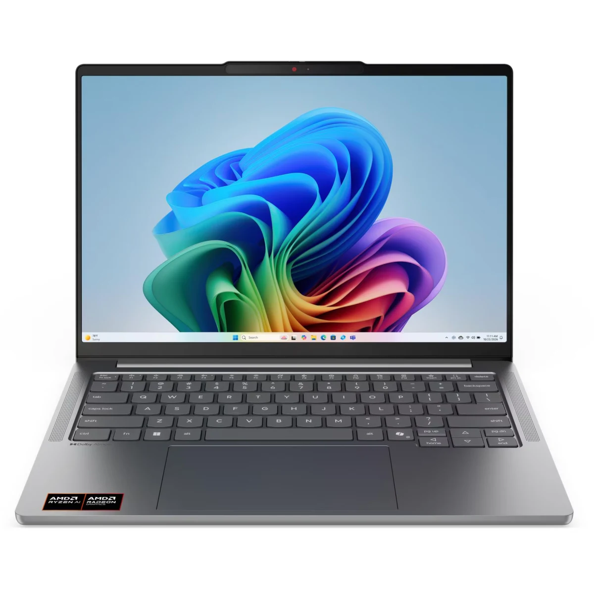 Ноутбук Lenovo IdeaPad Pro 5 14AGP11 (83SG0005RK) 14"(2880x1800 OLED)/AMD Ryzen AI 7 (Ghz)/24576Mb/1024PCISSDGb/noDVD/Int:AMD Radeon 860M(6144Mb)/Cam