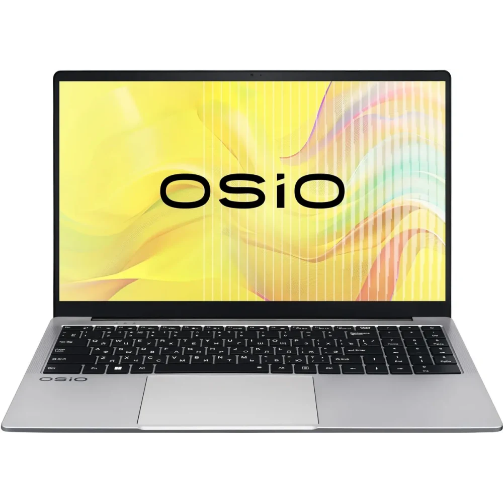 Ноутбук Osio FocusLine F150i-032 Core i5 1235U 16Gb SSD512Gb Intel UHD Graphics 15" IPS FHD (1920x1080) без ОС grey WiFi BT Cam 6000mAh