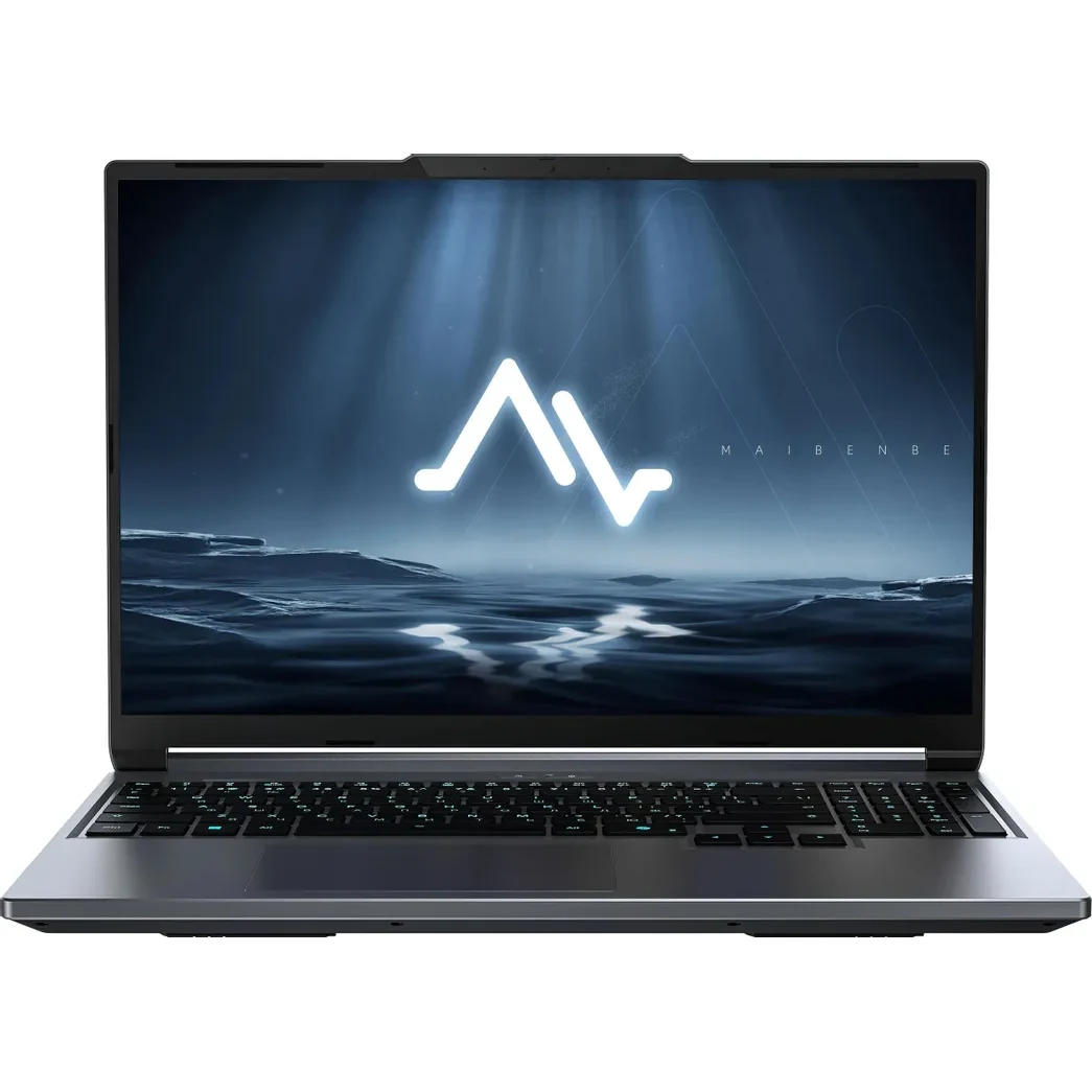 Ноутбук Maibenben X16C-i54456 (X16C-I544560G44HG4E10-Win11H)Core i5 14450HX 16Gb SSD1Tb NVIDIA GeForce RTX 5060 8Gb 16" IPS FHD+ (1920x1200) grey WiFi