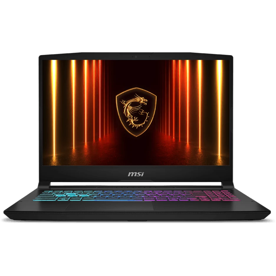 Ноутбук MSI Katana 15 HX B14WFK-1065XRU (9S7-1587C1-1065) i5 14450HX 16Gb SSD512Gb GF RTX 5060 8Gb 15.6" IPS FHD (1920x1080) FreeDOS black WiFi BT Cam
