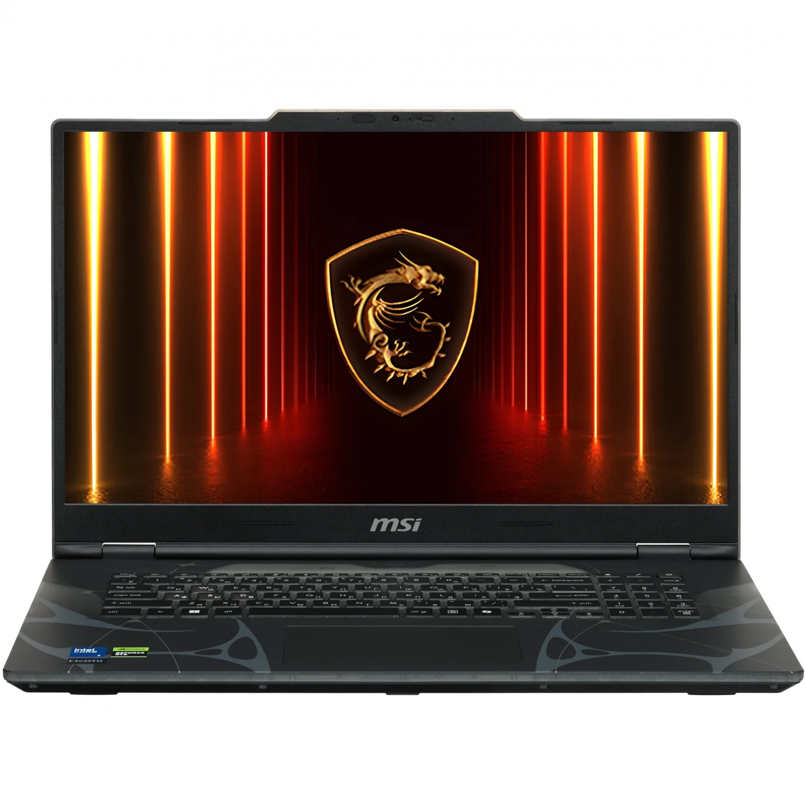Ноутбук MSI Cyborg 17 B2RWFKG-284XRU (9S7-17U332-284) Intel Core 5 210H/16Gb/SSD1Tb/RTX5060 8Gb (55W)/17.3"/IPS/FHD/1920x1080/NoOS/Translucent Black