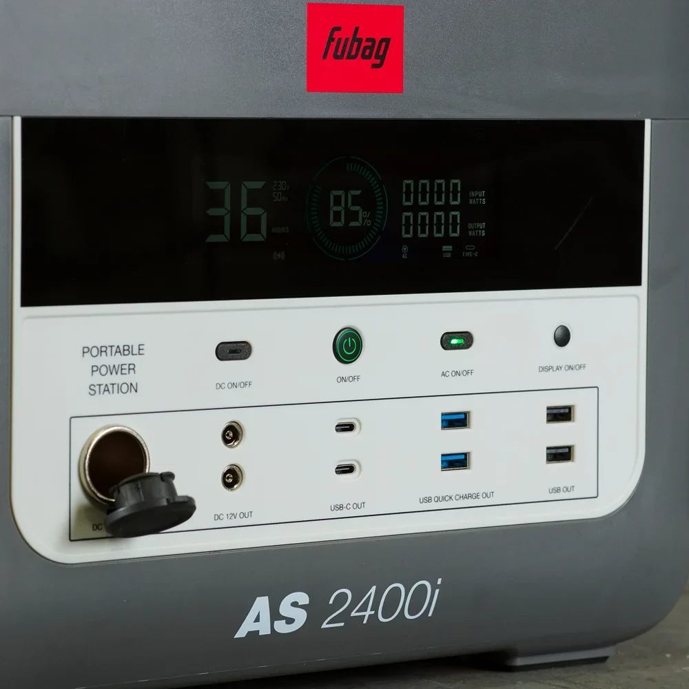 Портативная электростанция Fubag AS 2400i (аккумулятор LiFePO4) — фото 2
