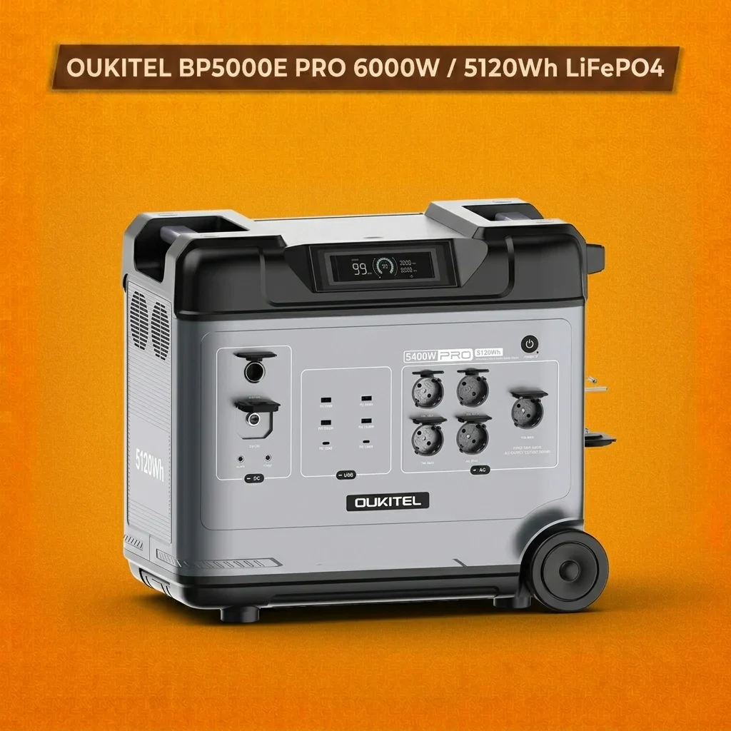 Портативная электростанция OUKITEL BP5000E PRO — фото 2