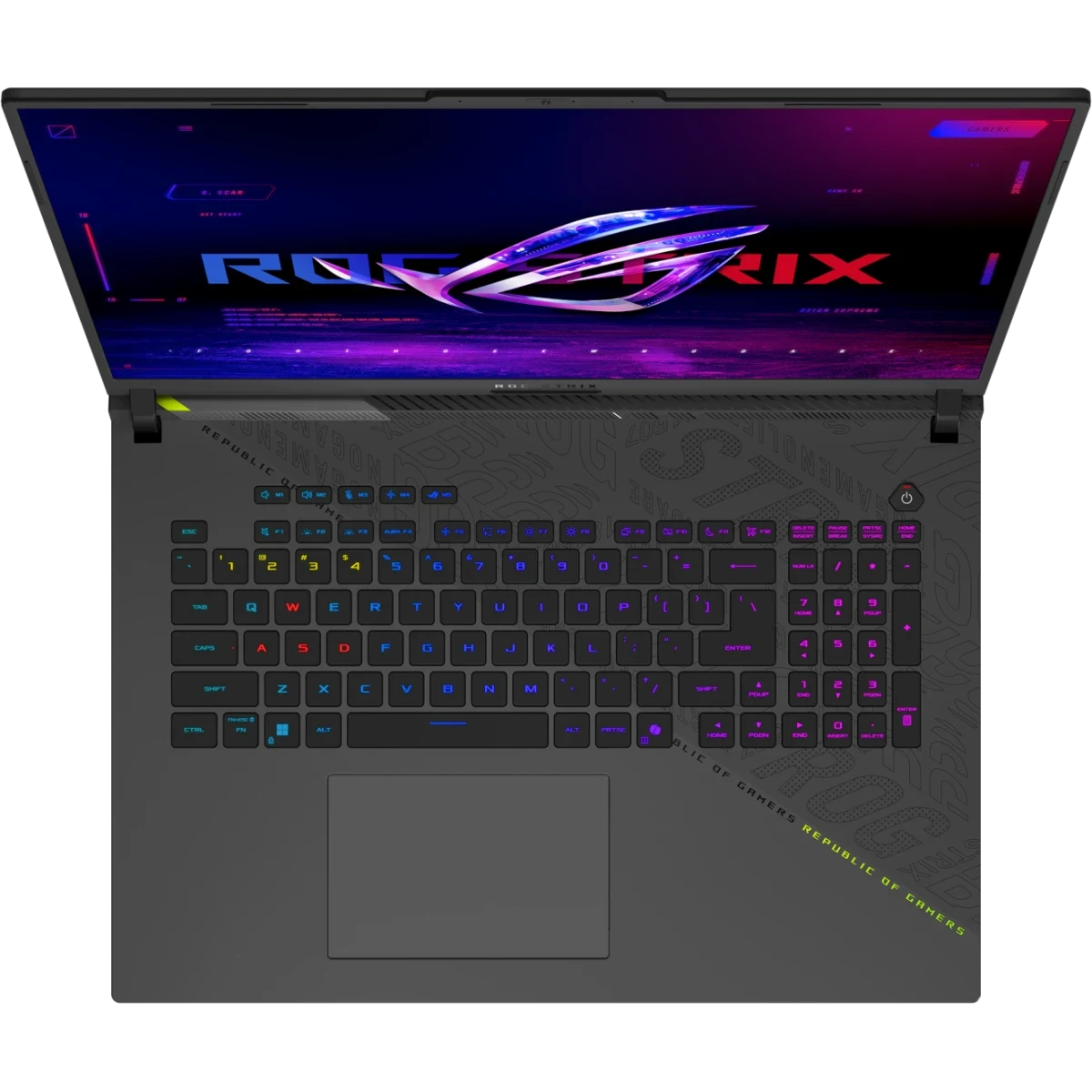 Ноутбук ASUS ROG Strix G18 G814PM-S8117 (90NR0L29-M005X0_Win11P) AMD Ryzen 9 8940HX 2400MHz/18"/1920x1200/16GB/512GB SSD/NVIDIA GeForce RTX 5060 8GB — фото 4