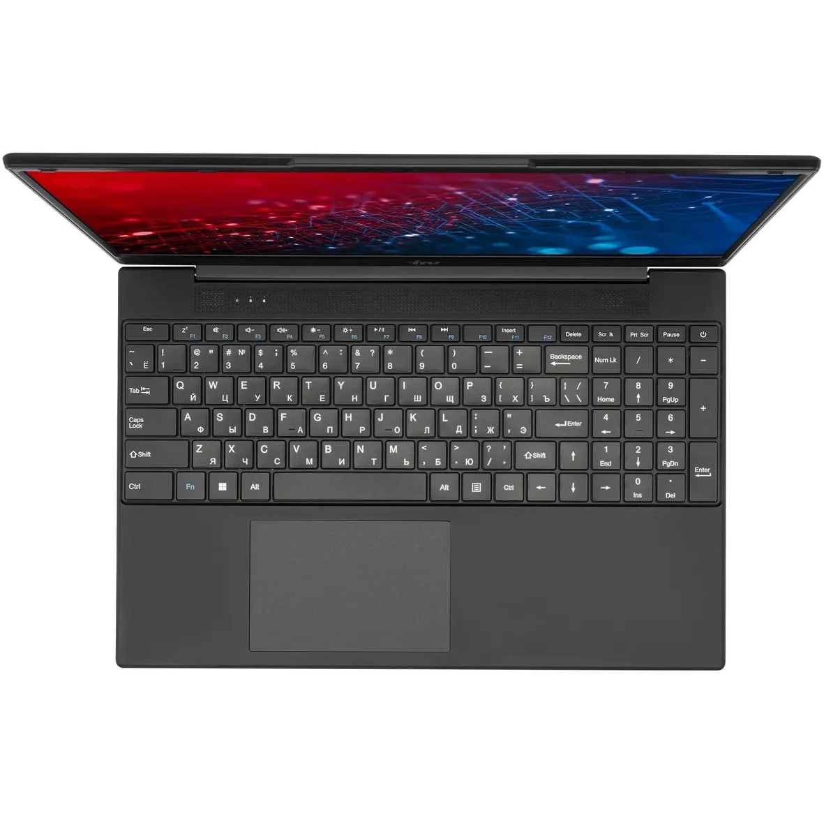 Ноутбук IRU Tactio 15ALGR-2173257 Core i5 1235U 16Gb SSD512Gb Intel UHD Graphics 15.6" IPS FHD (1920x1080) без ОС black WiFi BT Cam 4500mAh — фото 5