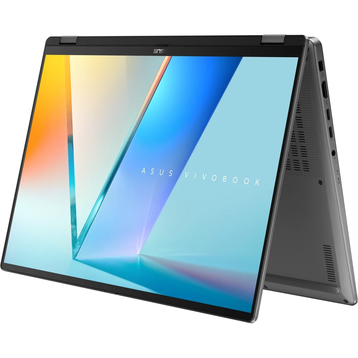 Ноутбук ASUS VivoBook 16 Flip TP3607AA-SI087W (90NB17B1-M005L0-Win11) Ultra 7 355 32Gb SSD 1Tb Intel Graphics 16 WUXGA OLED TS 70Вт*ч Серый — фото 2