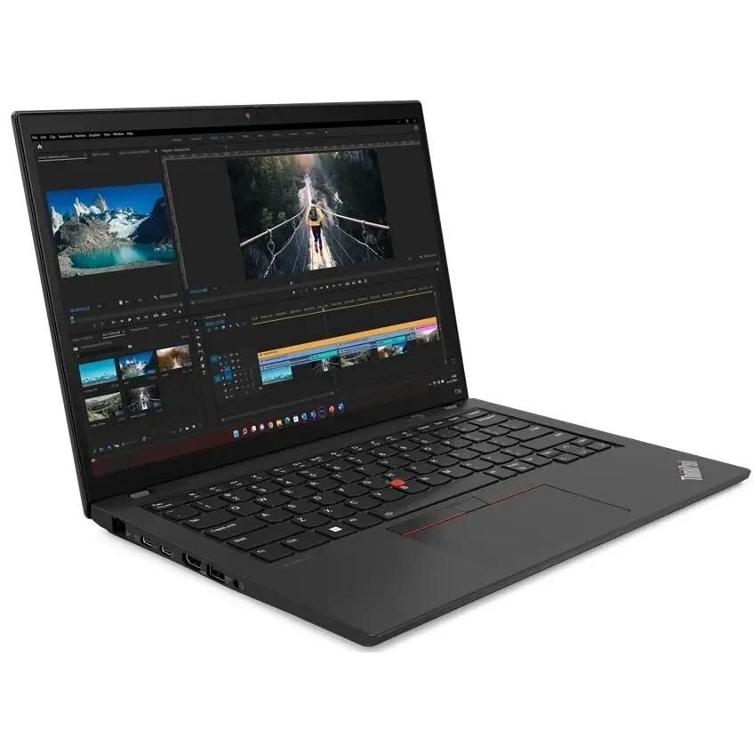 Ноутбук Lenovo ThinkPad T14 Gen 4 (21HESGC300) 14" WUXGA IPS 300N/i7-1355U/16GB/SSD512GB/Intel UHD/Backlit/DOS/Black — фото 4