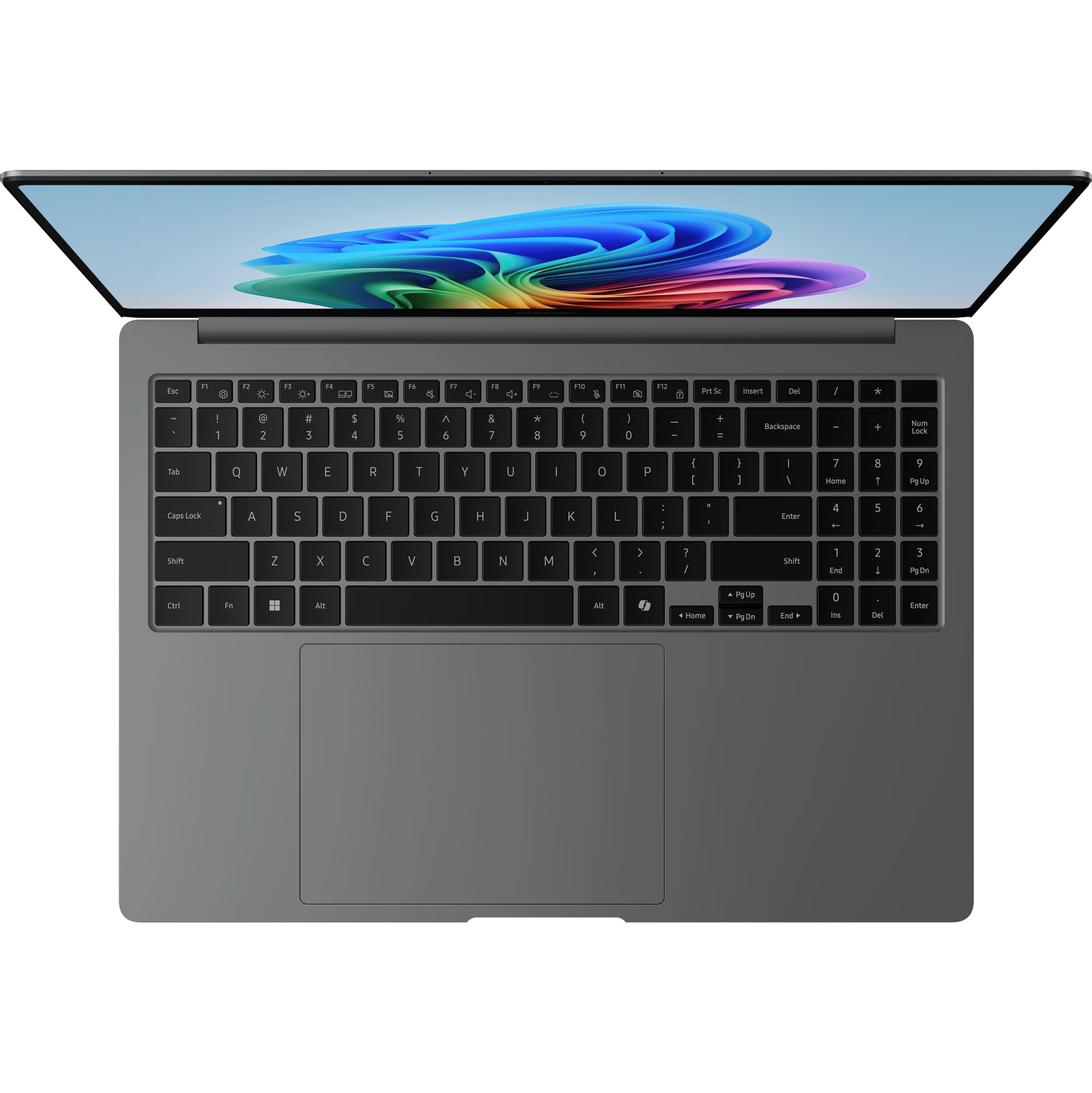 Ноутбук Samsung Galaxy Book 5 Pro NP960 (NP960XHA-LG1IN) Core Ultra 7 256V 16Gb SSD512Gb Intel Arc 16" AMOLED Touch 2.8K (2880x1800) Win11Home grey — фото 2