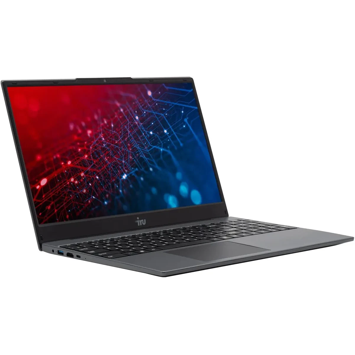 Ноутбук IRU Tactio 15PHR (2150146) Ryzen 5 7430U 16Gb SSD512Gb AMD Radeon Graphics 15.6" IPS FHD (1920x1080) FreeDOS black WiFi BT Cam 4000mAh — фото 8