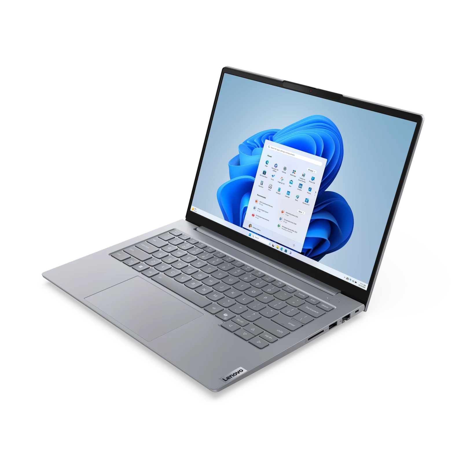 Ноутбук Lenovo ThinkBook 14 G8 21SJ0010GQ IAL 14" WUXGA IPS, Intel Core Ultra 7 255H, 16Gb, 512Gb SSD, FHD Cam, 45Whr, no OS, серый — фото 2