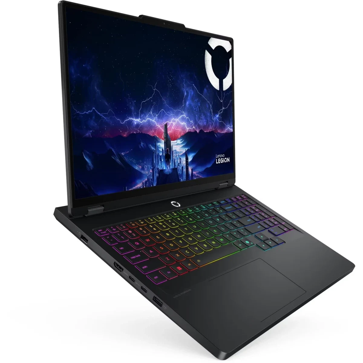 Ноутбук Lenovo Legion Pro 5 16IAX10 (83F3003RPS) 16" WQXGA 2560x1600/Core Ultra 9 275HX/32 Gb/1 Tb SSD/GeForce RTX 5070 8GB/No OS/черный/2.43 кг — фото 4