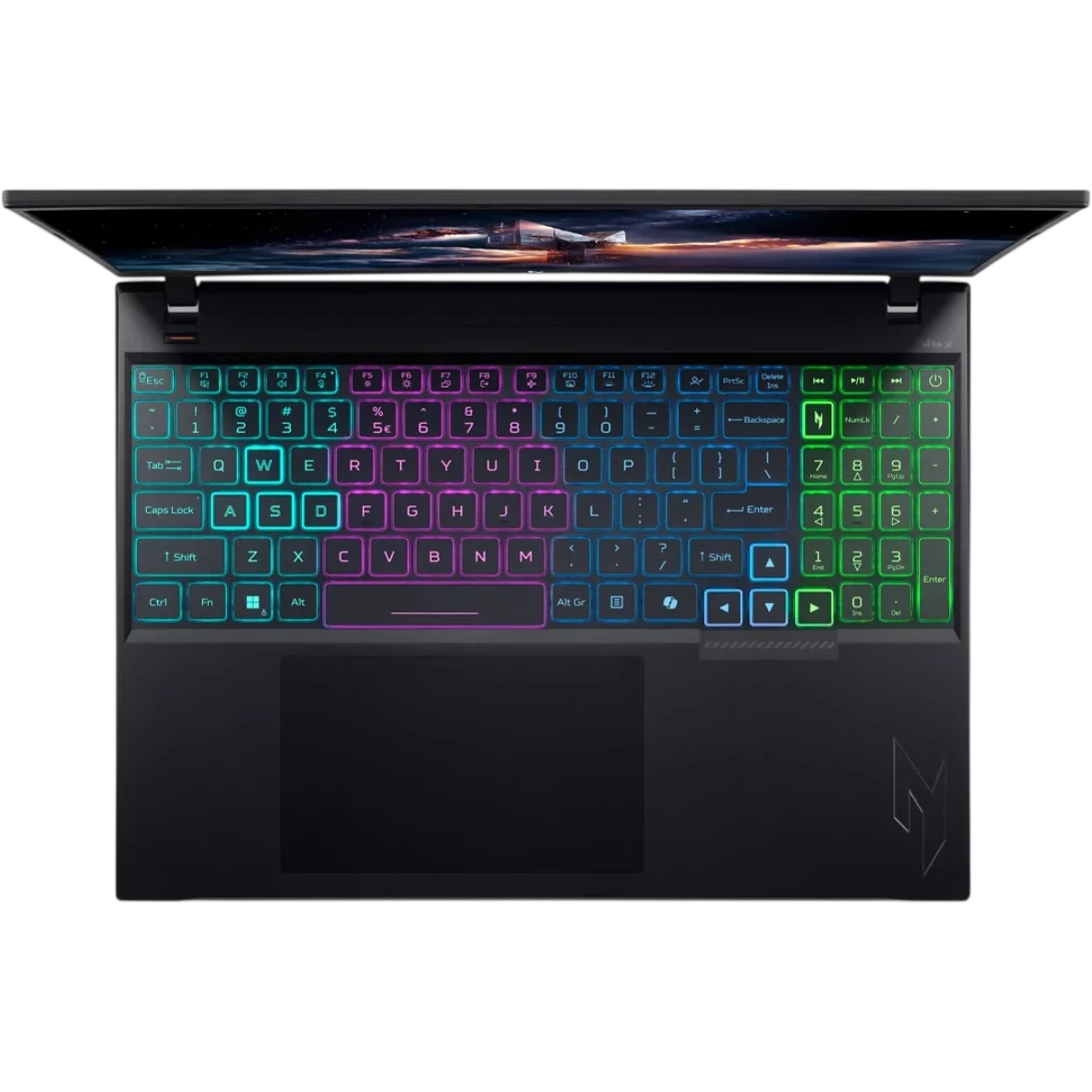 Ноутбук Acer Nitro V 16S ANV16-I31-71BH (NH.U5CCD.002) Core 7 240H 16Gb SSD512Gb NVIDIA GeForce RTX 5060 8Gb 16" IPS WUXGA (1920x1200) безОС black WiFi — фото 4