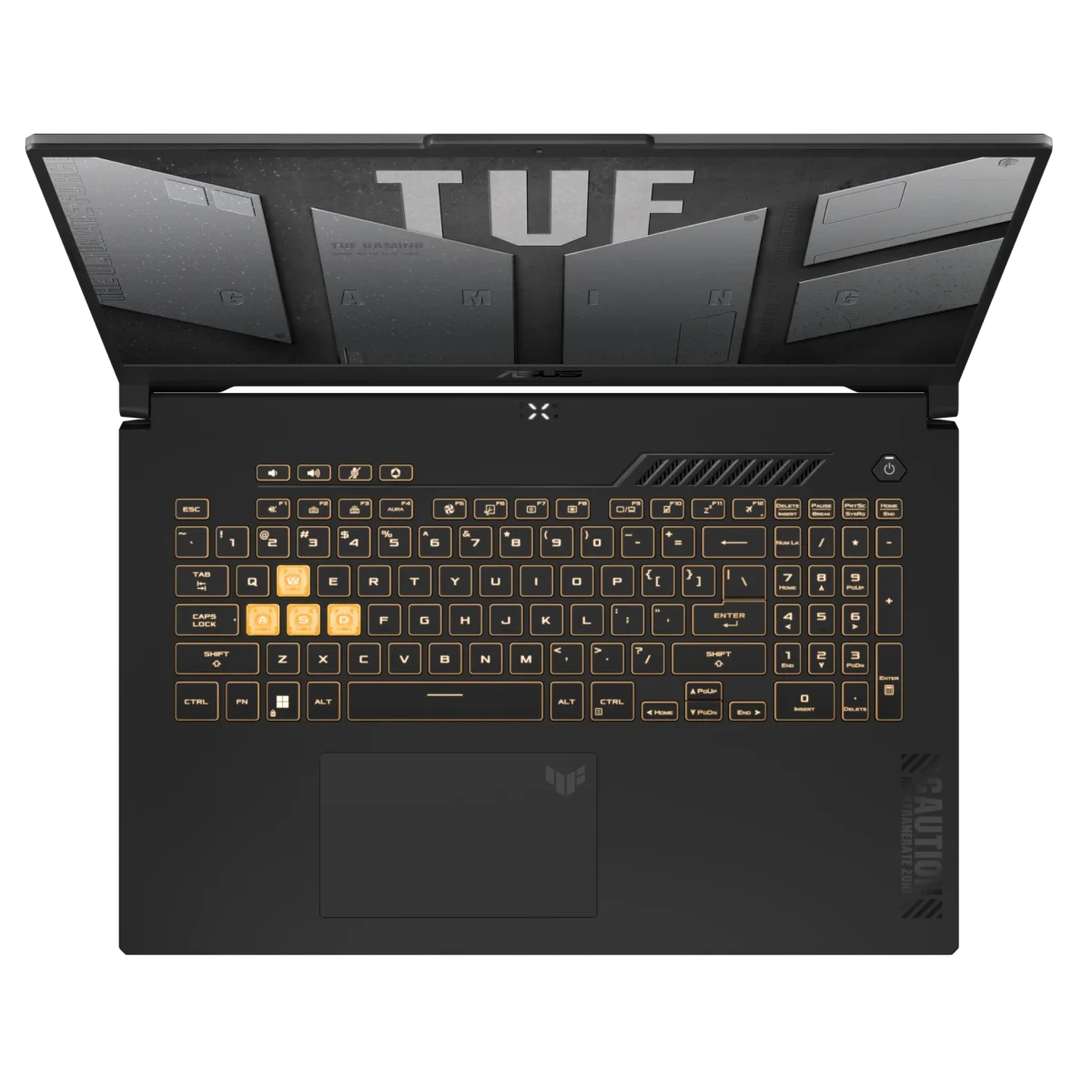 Ноутбук ASUS Tuf Gaming F17 FX707VJB-HX100 (90NR0MY5-M003R0-DOS) 17.3" FHD IPS 300N 144Hz/i5-210H/16GB/512GB SSD/RTX 3050 6GB/DOS/Mecha Gray — фото 4
