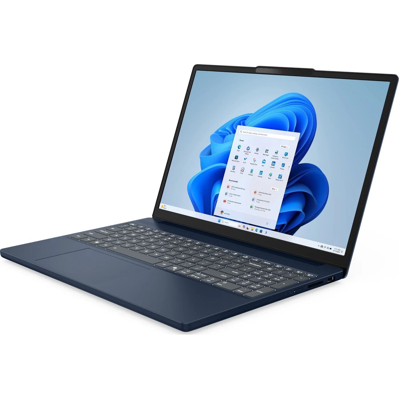 Ноутбук Lenovo IdeaPad Slim 3 15ARP10 (83K700B0PB) Cosmic Blue — фото 7