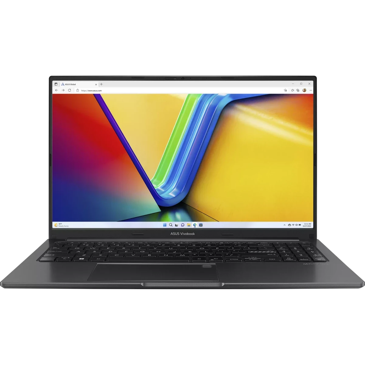 Ноутбук ASUS VivoBook 15 F1505VA-MA929 (90NB10P1-M016P0-Win11Pro) i7-13620H 16Gb SSD 512Gb Intel UHD Graphics 15,6 2.8K OLED 50Вт*ч KB RUENG Черный