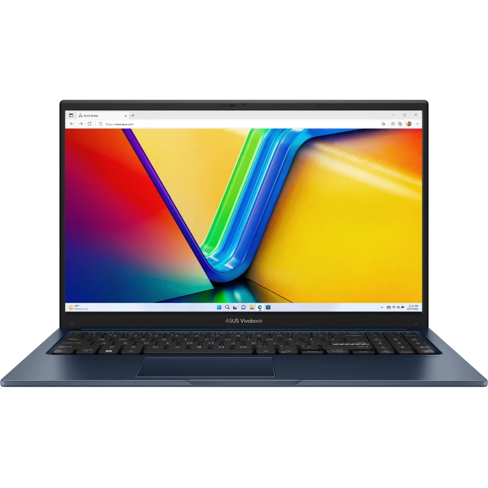 Ноутбук ASUS Vivobook 15 X1504VA-BQ4102 (90NB13Y1-M02K00) Intel Core 5 120U/16Gb (soldered, 1*8 D5)/SSD512Gb/UMA/15.6"/IPS/FHD/1920x1080/NoOS/Blue — фото 1