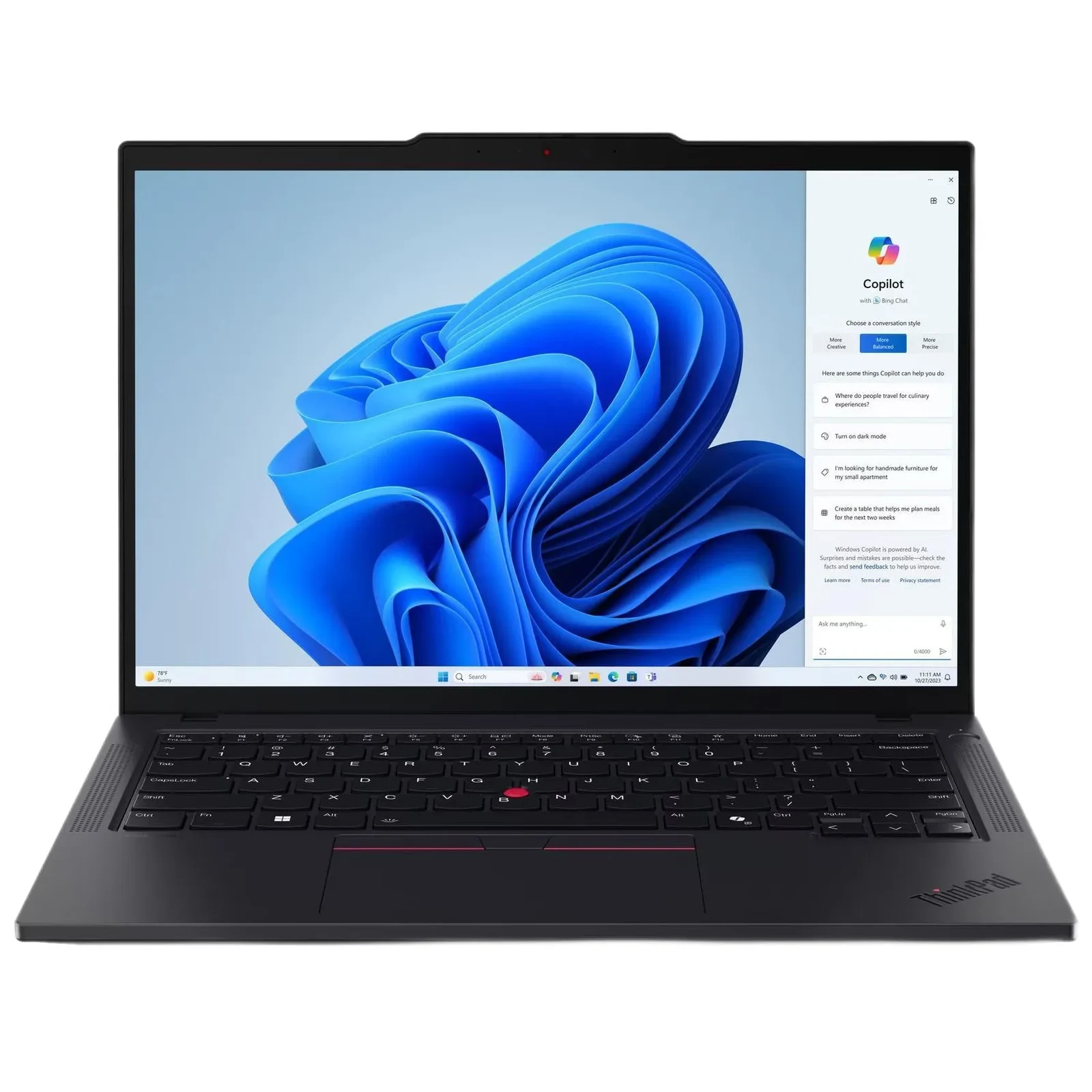 Ноутбук Lenovo ThinkPad T14 G5 (21MC004YUS) 14.0" WUXGA Touch IPS AG 400nits, AMD Ryzen 7 PRO 8840U,32GB DDR5, 512GB SSD M.2, Radeon 780M Graphics