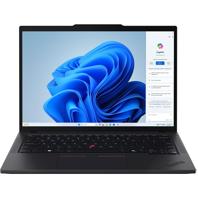 Ноутбук Lenovo ThinkPad T14 G5 (21ML0089US) 14.0" WUXGA AG 400nits, U7-155U,16GB DDR5,512GB SSD M.2 2280 NVMe G4, Integrated, 5.0MP Webcam