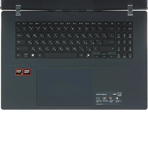Ноутбук ASUS Vivobook 18 M1807HA (90NB15P1-M002S0_Win11P) AMD Ryzen 7 260 3800MHz/18.4"/1920x1200/16GB/1024GB SSD/AMD Radeon 780M/Wi-Fi/Win11Pro — фото 9
