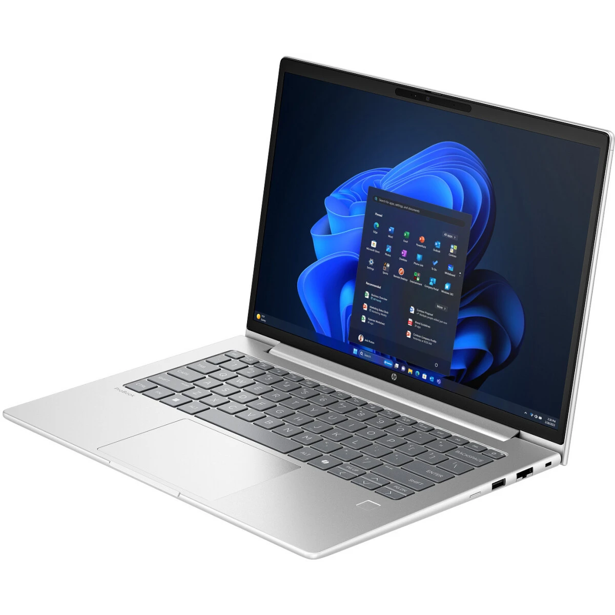 Ноутбук HP ProBook 4 G1iR (C1LK3PC) silver 14" IPS WUXGA Core 5 210H/16Gb/512Gb SSD/VGA int/FP/noOS — фото 3