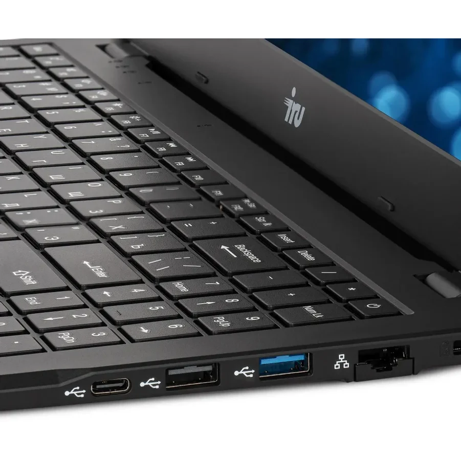 Ноутбук IRU Planio 15ING-2140838-Win11P Celeron N4500 8Gb SSD512Gb Intel UHD Graphics 15.6" IPS FHD (1920x1080) 64 black WiFi BT Cam 6000mAh — фото 8