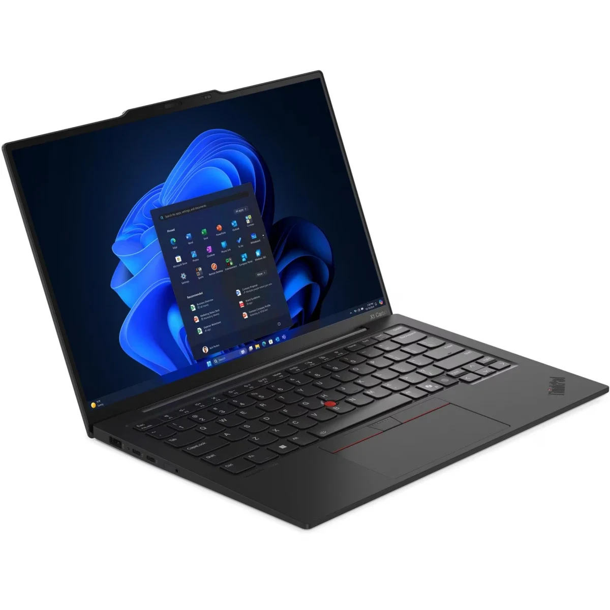 Ноутбук Lenovo ThinkPad X1 Carbon Gen 13 Ultra 7 (21NS0014US) 258V 32Gb SSD 512Gb Intel Arc Graphics 140V 14 2.8K OLED Cam 57Вт*ч Win11Pro(ENG) Черный — фото 2