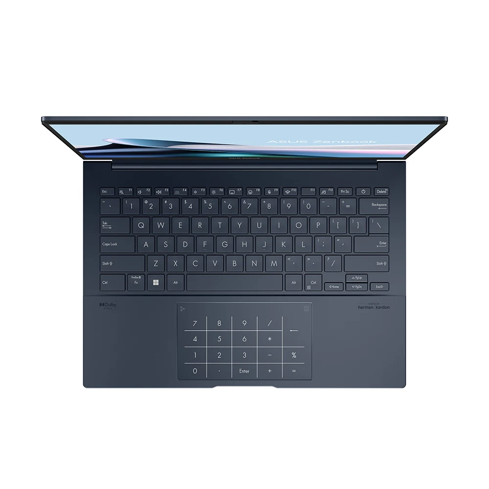 Ноутбук ASUS Zenbook 14 UX3405CA-PP1158 (90NB14W1-M01PP0) Ponder Blue 14" OLED WQXGA+ Ultra 7 255H/LPDDR5X 16GB/1TB SSD/Intel Arc Graphics/no OS — фото 3