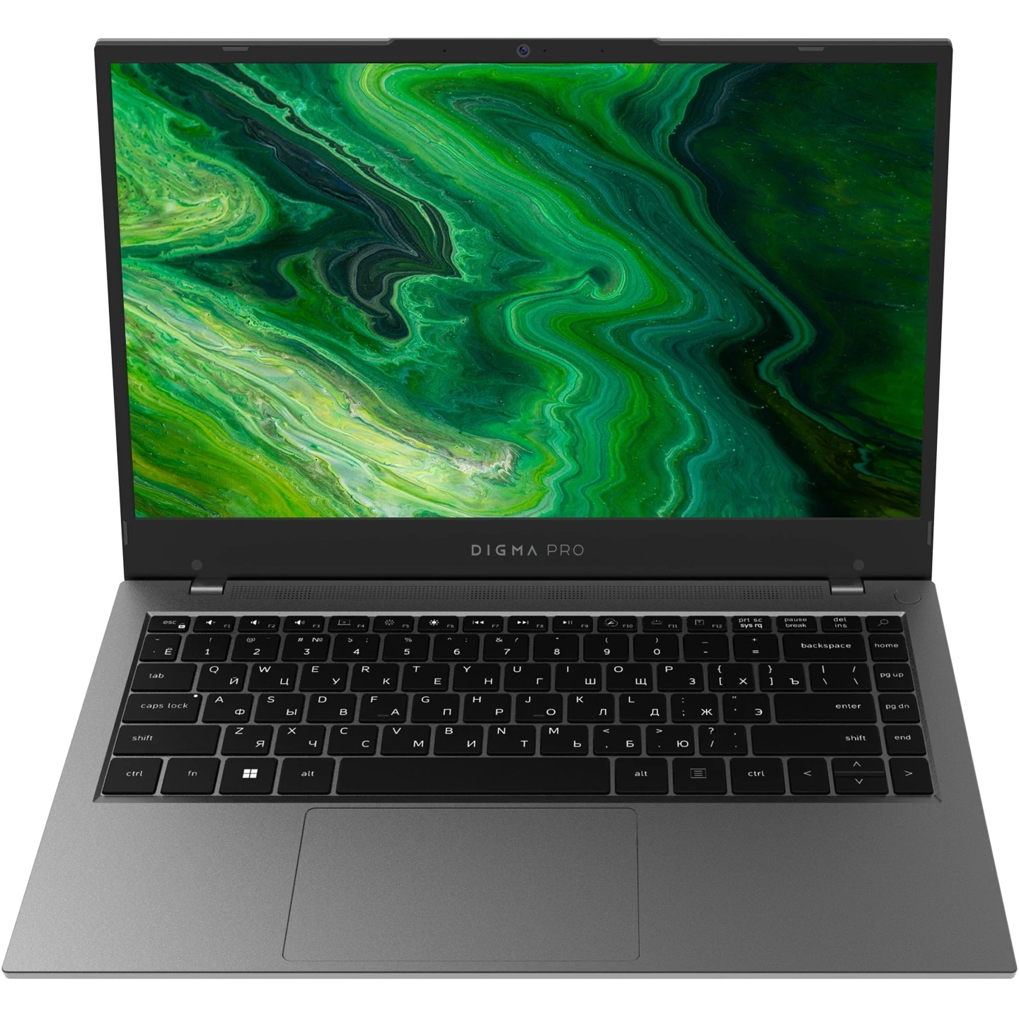 Ноутбук Digma Pro Fortis M DN14P5-ADXW03 Core i5 1235U 16Gb SSD512Gb Intel Iris Xe graphics 14.1" IPS FHD (1920x1080) Wind 11 Pro grey WiFi BT Cam — фото 2
