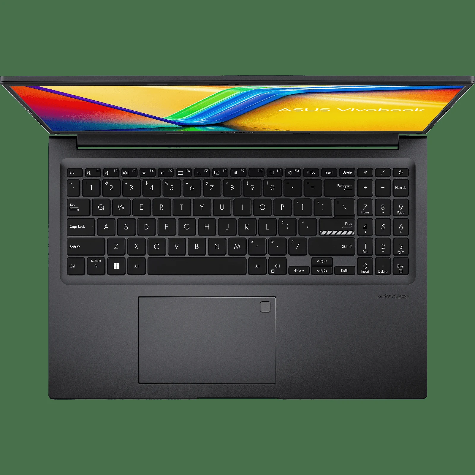 Ноутбук Asus VivoBook 16 M1605NAQ-MB128 (90NB1831-M005C0) Ryzen 5 150 16Gb SSD512Gb AMD Radeon 660M 16" IPS WUXGA (1920x1200) без ОС black WiFi BT Cam — фото 5