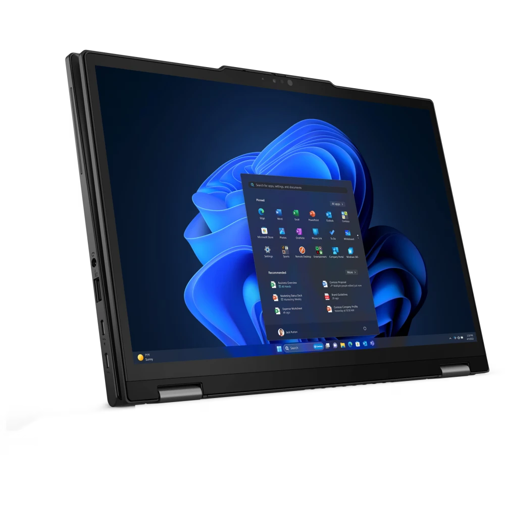 Ноутбук Lenovo ThinkPad X13 2-in1 G5 (21LW001TUS) 13.3" Touch WUXGA IPS AG 100sRGB, U7-155U, 16GB, 1TB SSD, Intel Graphics, 5.0MP+IR Webcam — фото 3