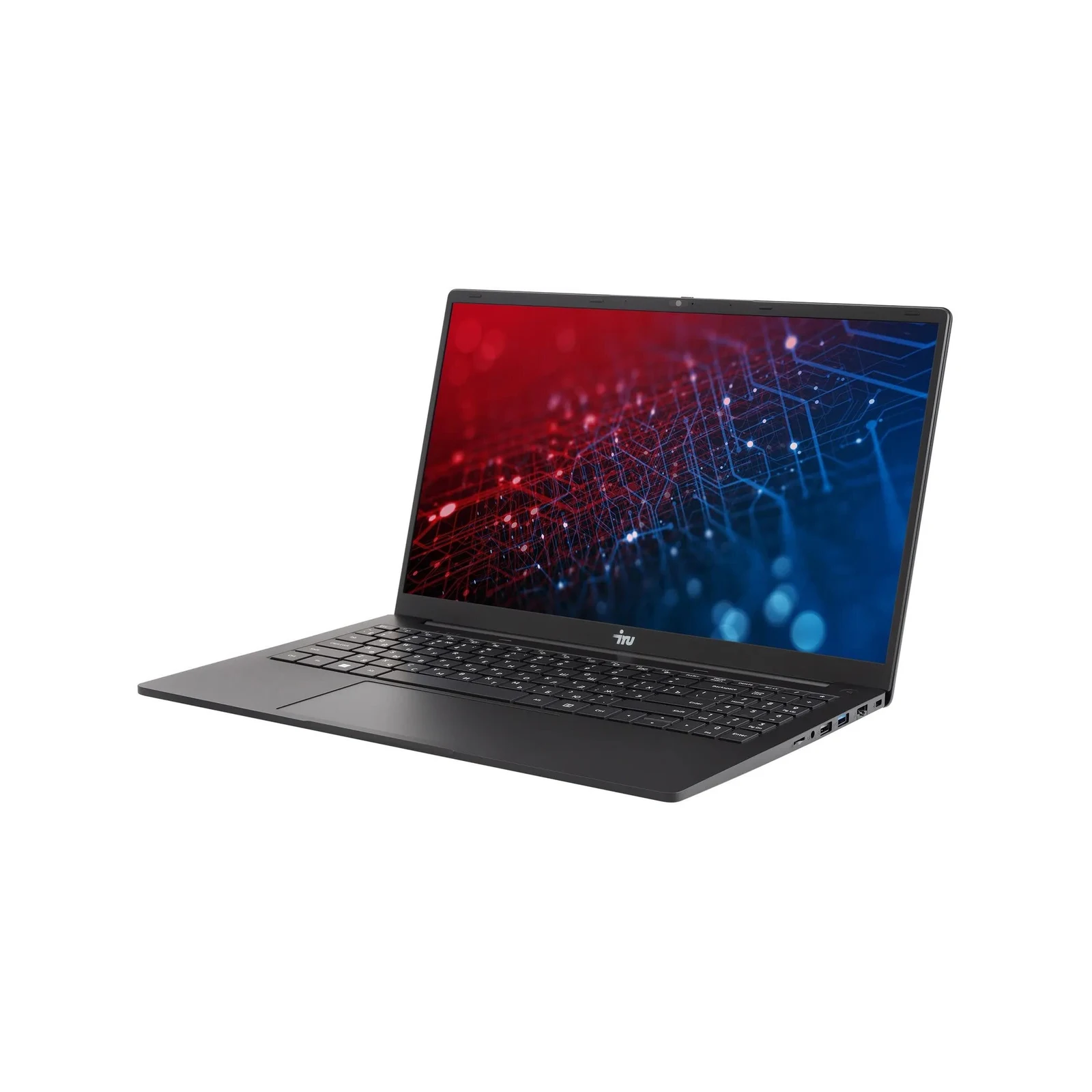 Ноутбук IRU Strato 15ALID5 (2148029) Core i5 1235U 8Gb SSD256Gb Intel UHD Graphics 15.6" IPS FHD (1920x1080) FreeDOS black WiFi BT Cam 6000mAh — фото 3