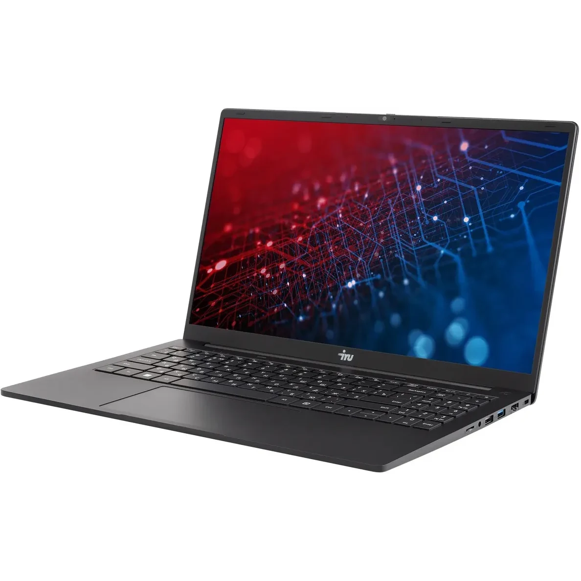 Ноутбук IRU Strato 15ALID4-2168043 Core i5 13500H 8Gb SSD256Gb Intel UHD Graphics 15.6" IPS FHD (1920x1080) без ОС black WiFi BT Cam 6000mAh — фото 8
