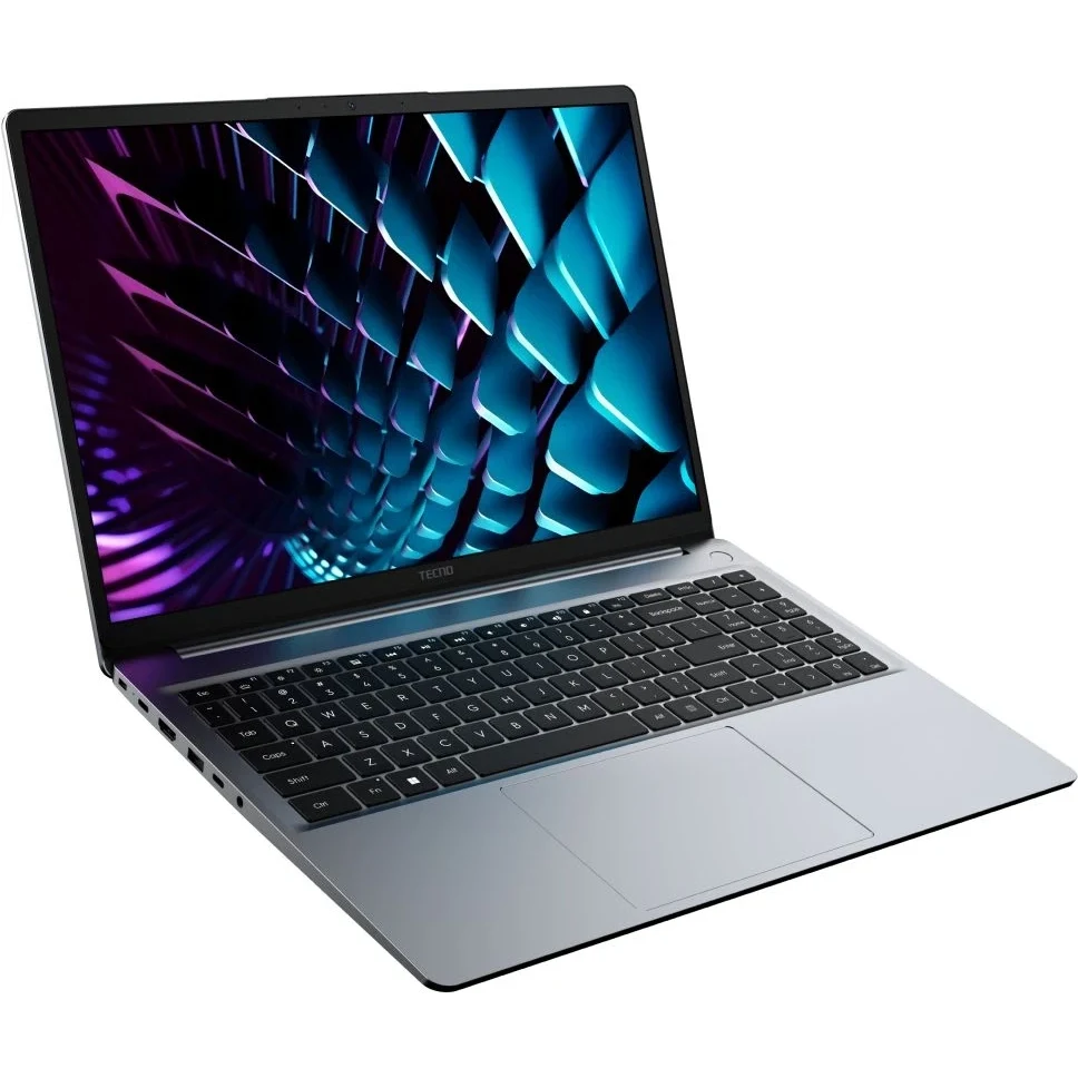 Ноутбук TECNO Megabook K16S K16SDA 4894947112751 Ryzen 5 7430U 16Gb SSD 512Gb AMD Radeon Graphics 16 WUXGA IPS Cam 70Вт*ч Win11 Серый — фото 2