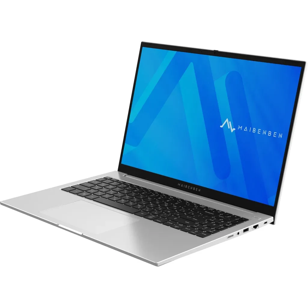 Ноутбук Maibenben M16B-R777UM0G14HS3E10-Win11H Ryzen 7 7730U 16Gb SSD1Tb AMD Radeon Graphics 16" IPS FHD+ (1920x1200) silver WiFi BT Cam — фото 6