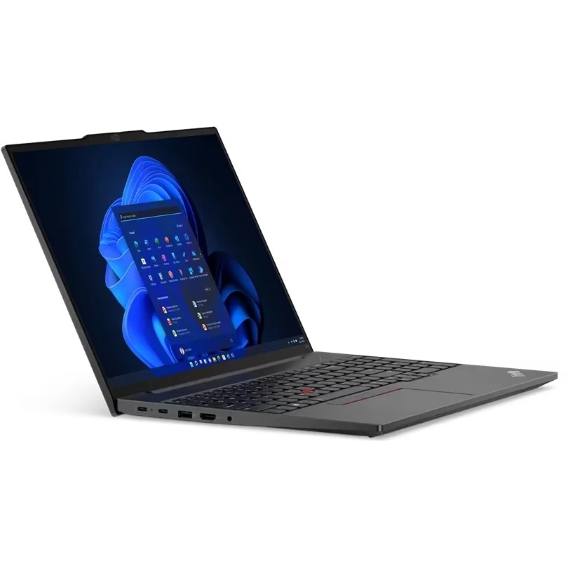Ноутбук Lenovo ThinkPad E16 G2 (21M5S09E00) Ryzen 7 7735HS 16Gb SSD512Gb AMD Radeon 16" IPS WUXGA (1920x1200) без ОС black WiFi BT Cam — фото 2