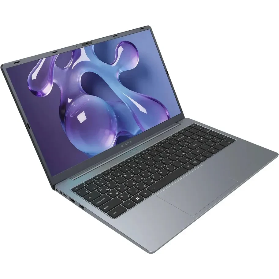 Ноутбук Digma Nova (DN15R5-ADXW13-Win11P) Ryzen 5 3500U 16Gb SSD512Gb AMD Radeon Vega 8 15.6" IPS FHD (1920x1080) grey WiFi BT Cam 6000mAh — фото 2