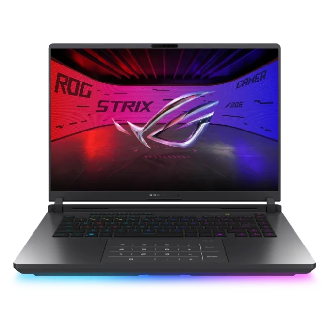 Ноутбук ASUS ROG Strix G16 G615LR-S5162 (90NR0LR1-M00670-32Win11P) Ultra 7 255HX 2.3GHz/16"/2560х1600/32GB/1024GB SSD/GF RTX 5070 Ti 12GB/Wi-Fi/BT