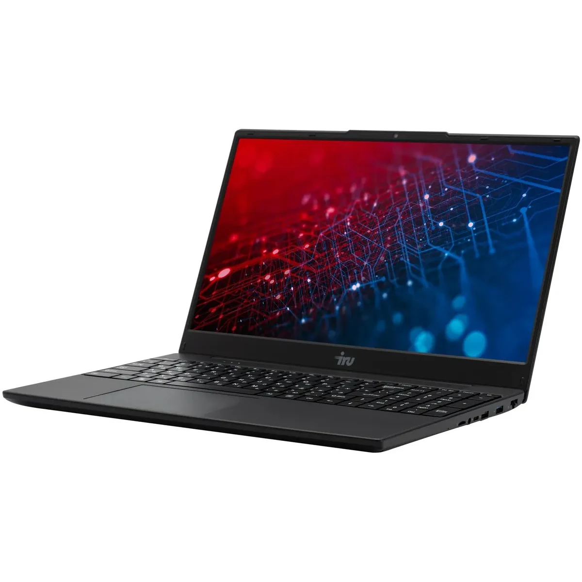 Ноутбук IRU Tactio 15ALGR-2173257 Core i5 1235U 16Gb SSD512Gb Intel UHD Graphics 15.6" IPS FHD (1920x1080) без ОС black WiFi BT Cam 4500mAh — фото 6