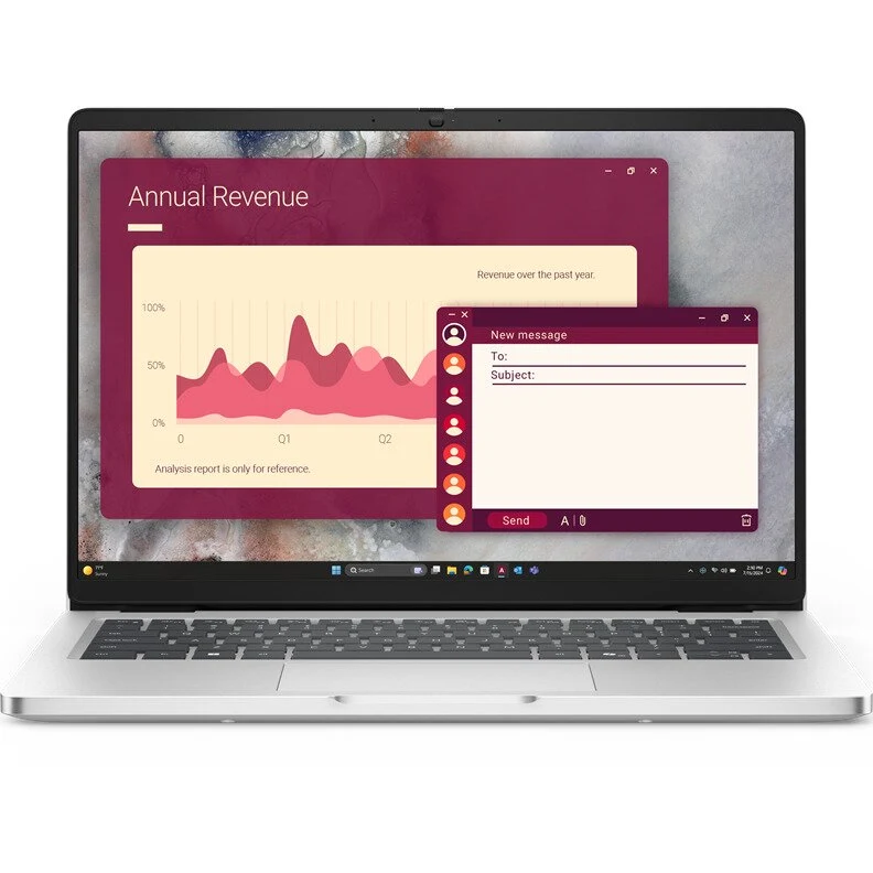 Ноутбук DELL Pro14-5653 Core Ultra 5 235U vPro 14,0" FHD+ (1920 x 1200) IPS,AG,300 nit, 16GB DDR5 (1x16GB) 512GB SSD Intel Arc graphics,3cell,Backlit — фото 1