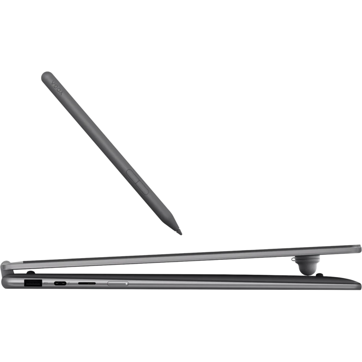 Ноутбук Lenovo Yoga 7 2-in-1 16IPH11 (83TE0022RK-Win11H) Core Ultra 7 355 16Gb SSD1Tb Intel Graphics 16" OLED Touch WUXGA (1920x1200) grey WiFi BT Cam — фото 13