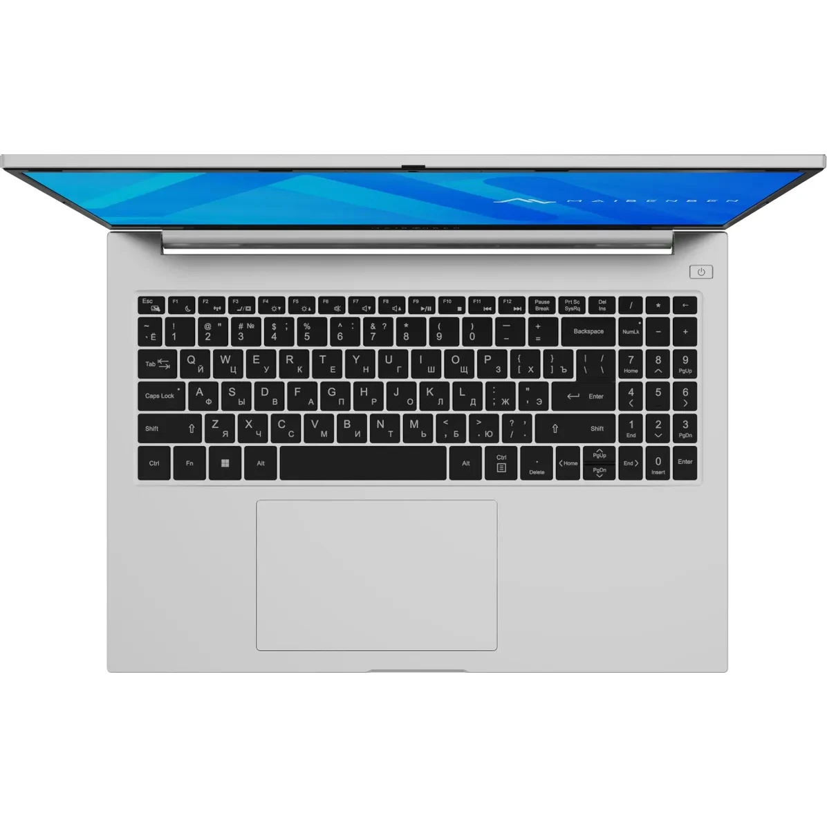 Ноутбук Maibenben M16B-R777UM0G14HS3E10-Win11H Ryzen 7 7730U 16Gb SSD1Tb AMD Radeon Graphics 16" IPS FHD+ (1920x1200) silver WiFi BT Cam — фото 4