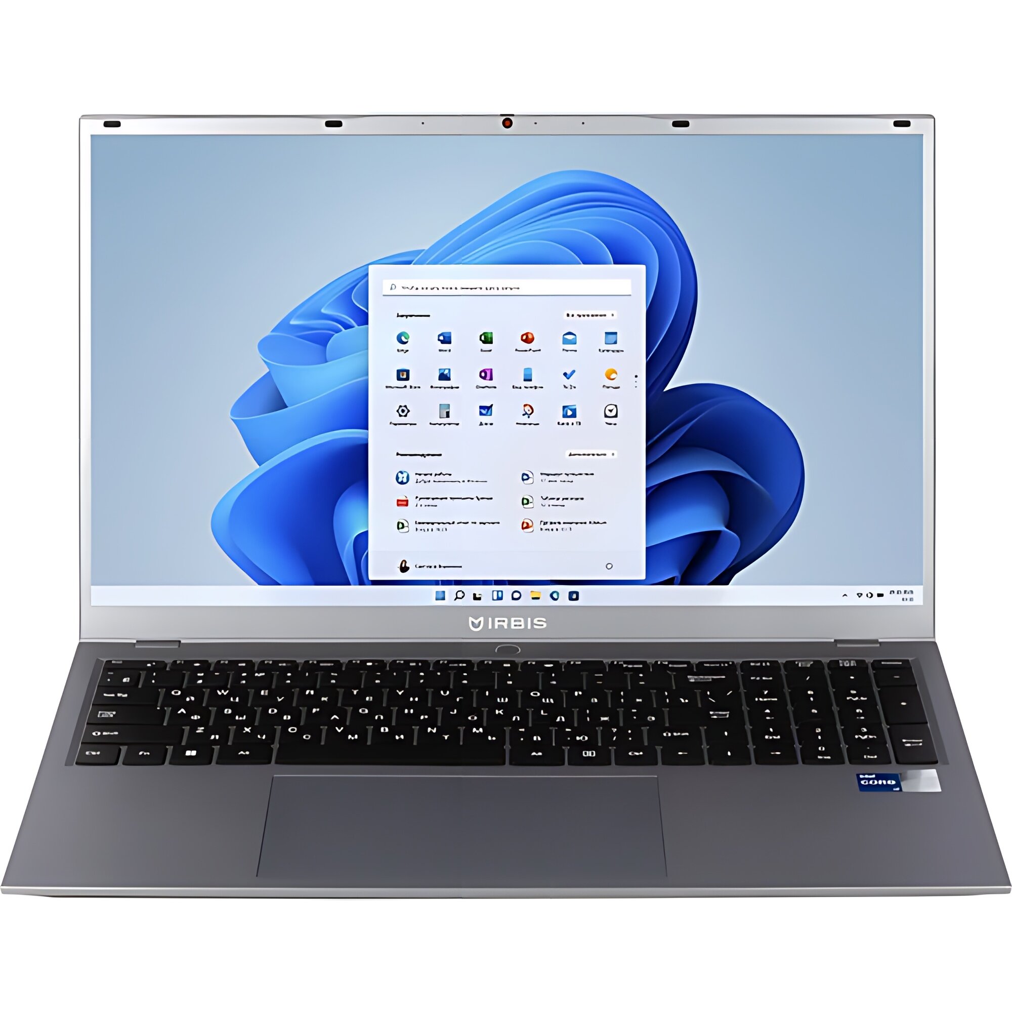 Ноутбук IRBIS 17NBP4504D_G2 17.3" FHD (1920x1080) IPS 300cd/Core i5-1235U/16Gb DDR4-3200(2)/1Tb SSD/Wi-Fi 6+BT 5/5800mAh/Kbd Backlit/FPS/TPM 2.0/Grey — фото 1