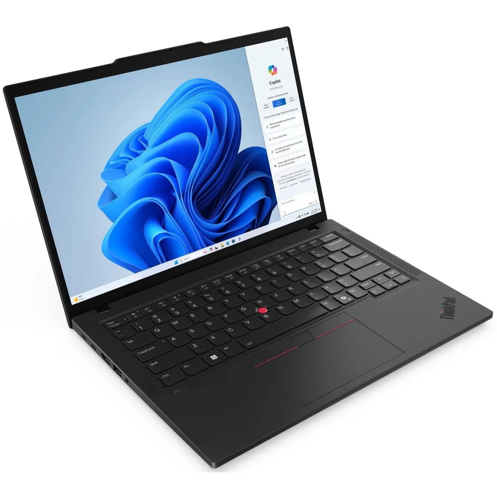 Ноутбук Lenovo ThinkPad T14 G5 (21MC004YUS) 14.0" WUXGA Touch IPS AG 400nits, AMD Ryzen 7 PRO 8840U,32GB DDR5, 512GB SSD M.2, Radeon 780M Graphics — фото 3