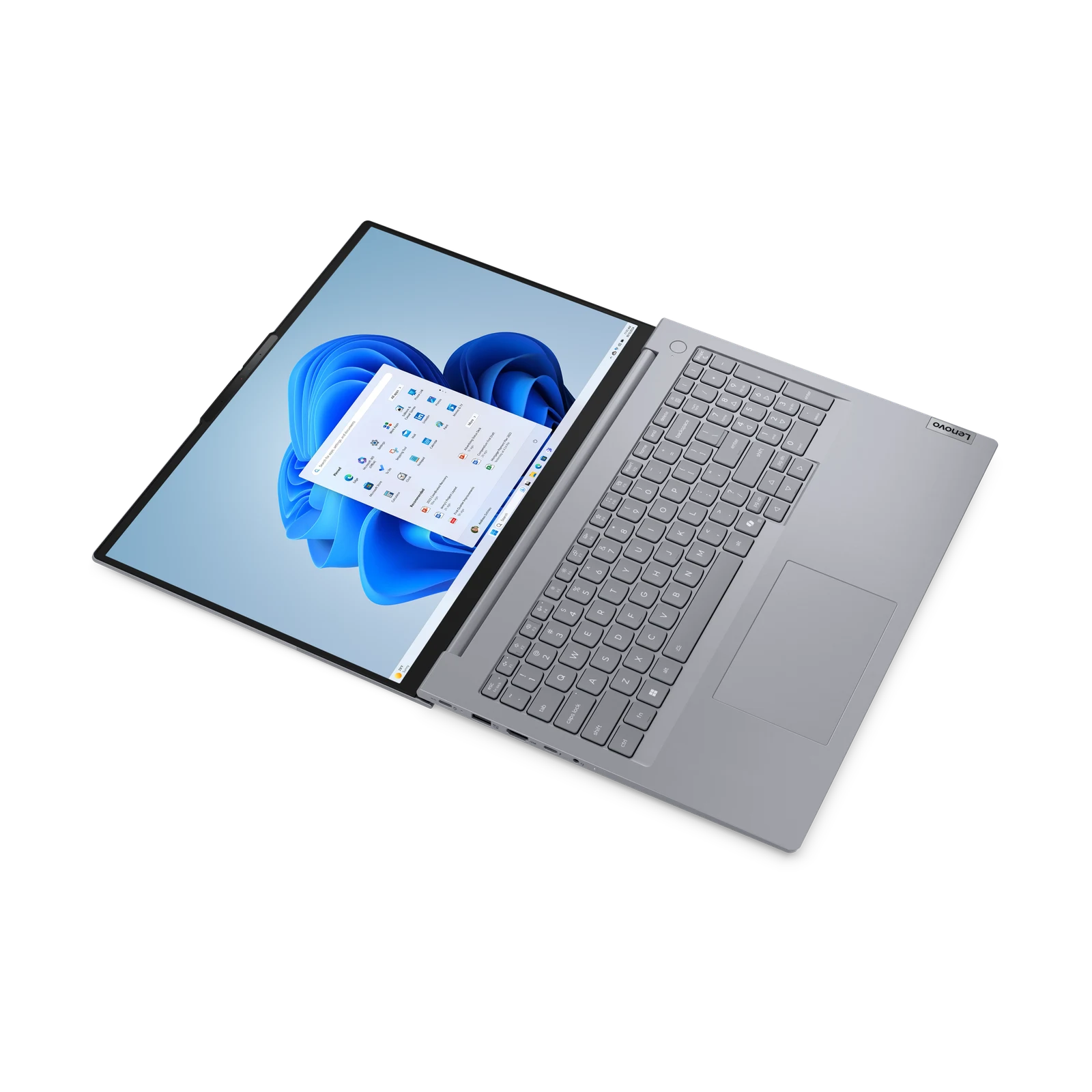 Ноутбук LENOVO ThinkBook 16 G8 IRL (21SH0049GQ) 16" IPS WUXGA Core 5 210H/16Gb/512Gb SSD/VGA int/FP/noOS/grey — фото 4